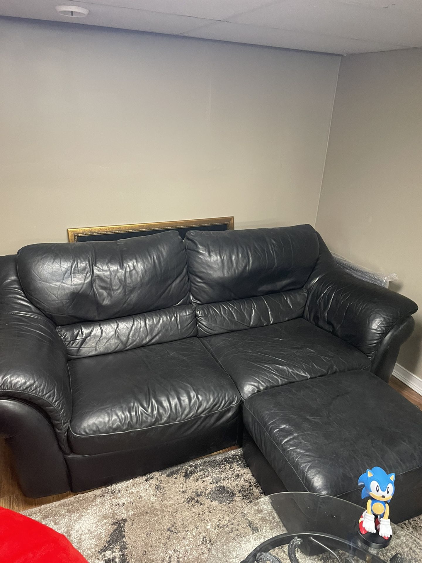 Genuine Leather Couch Set