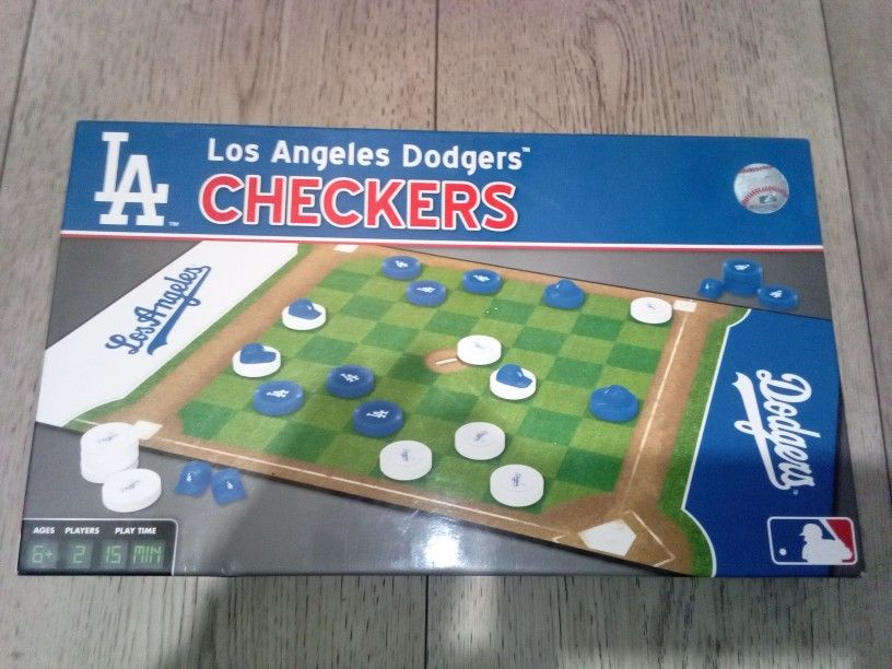 LOS ANGELES DODGERS CHECKERS