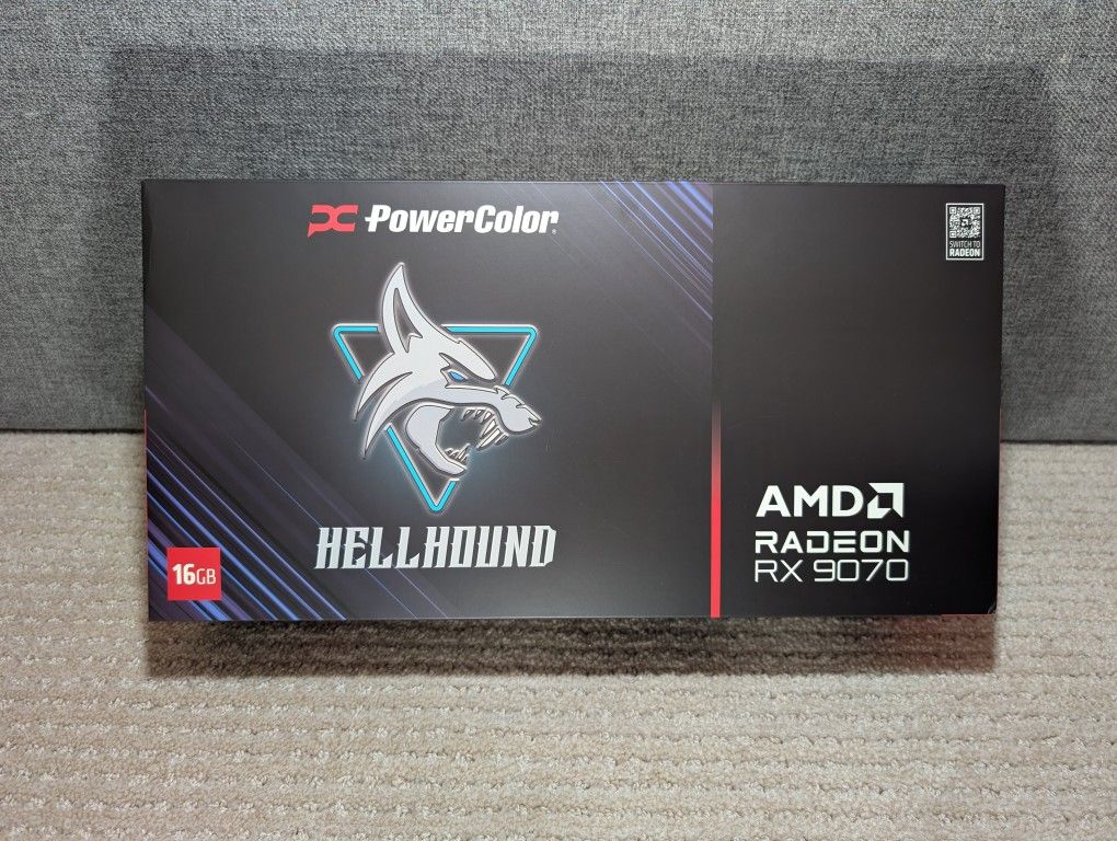 NEW AMD Radeon RX 9070 16GB PowerColor Hellhound
