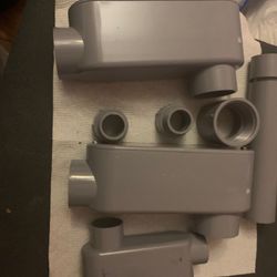 1-1/2 Access Fitting Type Lb & 1” Expansion Joints &1-12”female+  Adapter