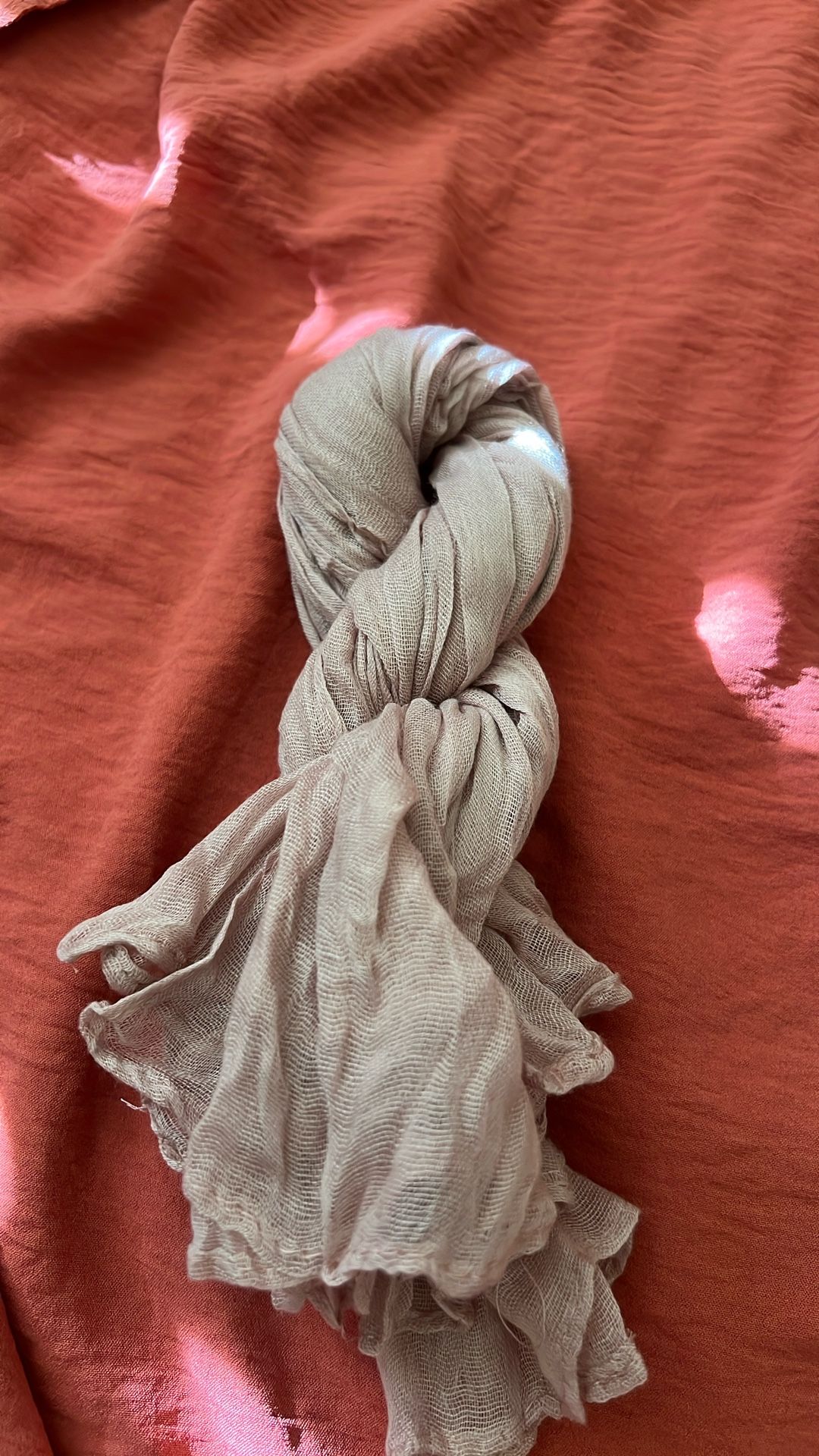 Dusty Rose Cheesecloth Napkins