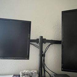 Monitors With Dual Monitor Stand
