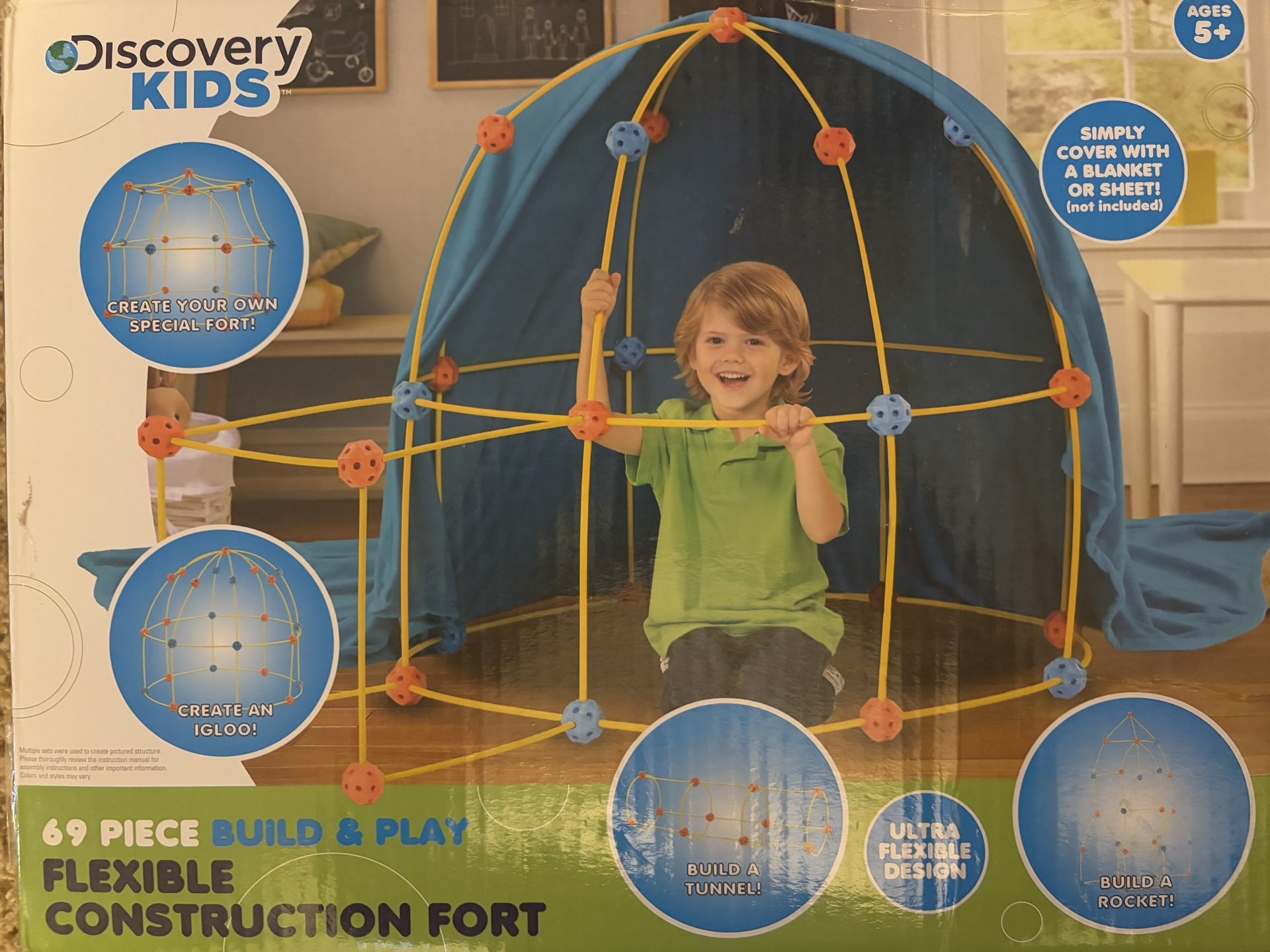 Kids Discovery Fort kit