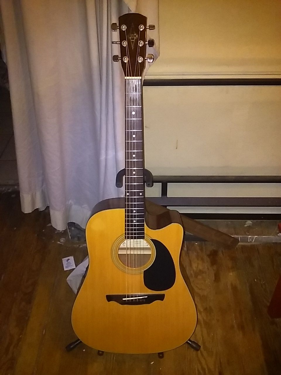 Alvarez RD-20 CU acoustic/electric guitar with case and accessories
