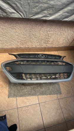 Chevrolet Spark 2019 to 2022 Front Bumper Upper Grille Black Chrome