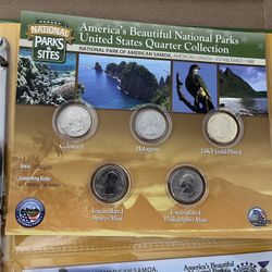 America’s Beautiful National Parks United States, Quarter Collection, 2020 - 2021