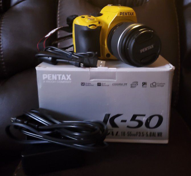 Pentax K-50 With Lens