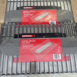 2- New Charcoal Grill 22.5 X 11in L