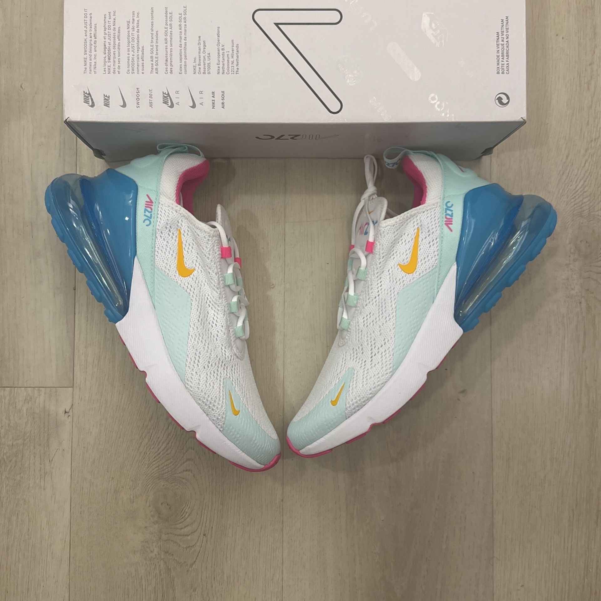 Nike Air Max 270 Pastel 9W BRAND NEW