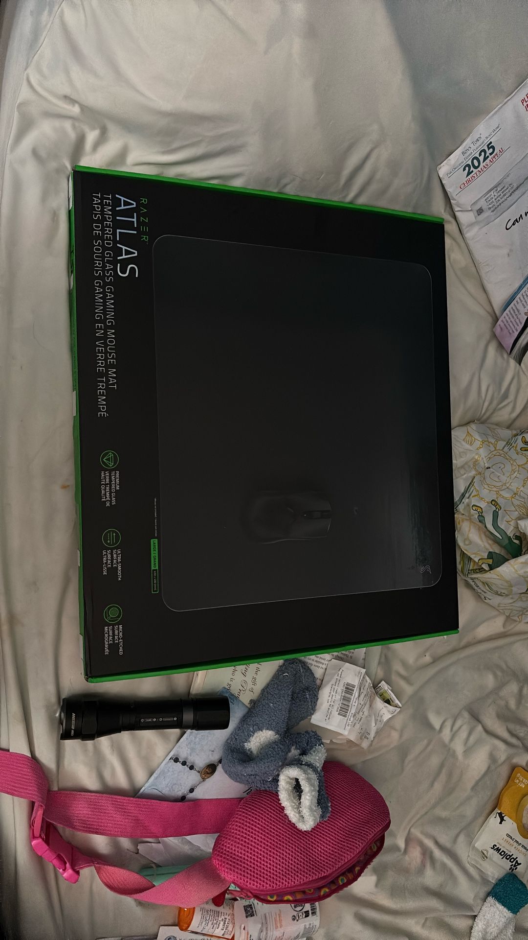 Razer Atlas Tempered Glass Gaming Mouse Pad