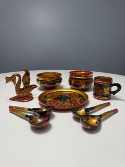 Khokhloma Set ( Хохлома Набор ) 