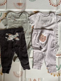 Carter's Baby 2-Piece Outfit Sets Bundle