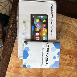 Brand New Still In The Box Portable Wireless Car Stereo