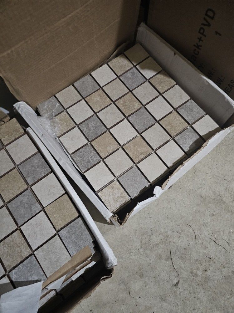 New 2 Boxes Of Tile 
