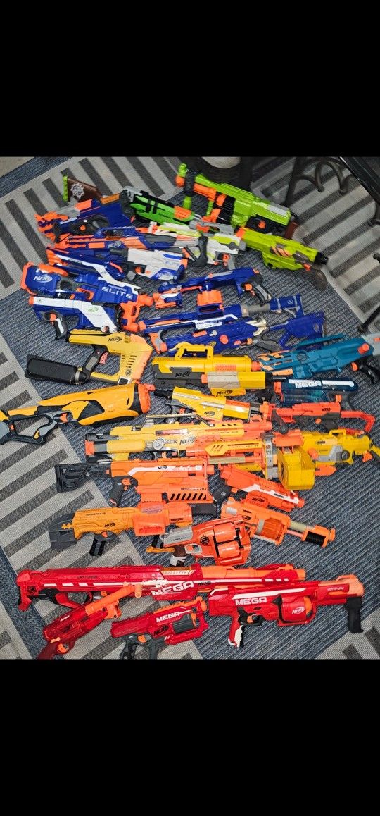 NERF GUNS