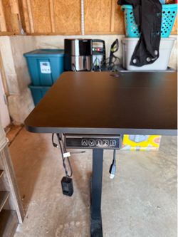 Standing desk 48’ width 24’ depth.