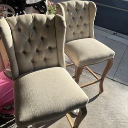 Z Gallerie archer Stool - Natural Grey