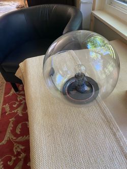 IKEA fado orb table lamp
