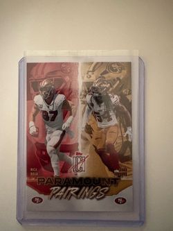Topps 2025 Signature Class Paramount Pairings PP-15 Nick Bosa / Fred Warner available on eBay only