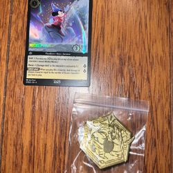 D23 2024 Lorcana Promo Card And Pin