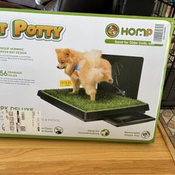 Dog training grass pad 