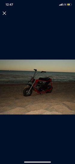 Baja doodle motorcycle