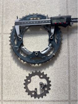 Shimano SGX Triple Chain ring  44-32-22T  104BCD