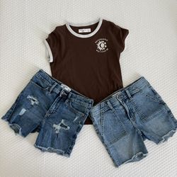 Abercrombie Kids High-Rise Bike Shorts