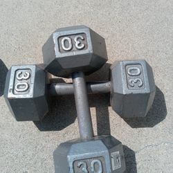 30 Pounds Dumbbells
