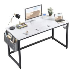White desk