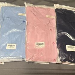 Women V Neck 3/4 Sleeve Pleated A-Line Dress with Belt Swing Midi Dresses for Spring Summer Autumn