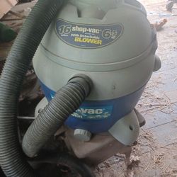 16 Gallon Shop Vac 6.5 Horsepower With Detachable Blower