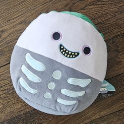 Brand New With Tags The Nightmare Before Christmas 8" BARREL Squishmallow 