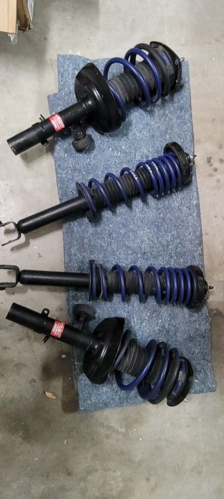 2016 HONDA ACCORD 9th GEN 2013 - 2017 H&R Sport Lowering Springs 1.5 Front 1.3 Rear with KYB Excel G Struts.