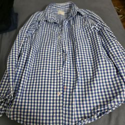 Boys J Crew Crewcuts Button Down Dress Shirt Size 8