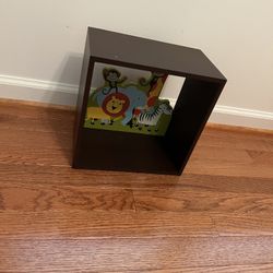 Kids Room Shelf Jungle animal Square cube 