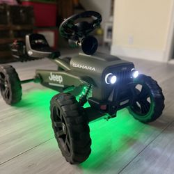 Kids Pedal Car Cart Jeep Custom