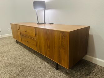 Media Cabinet / living room / designer mid-century modern