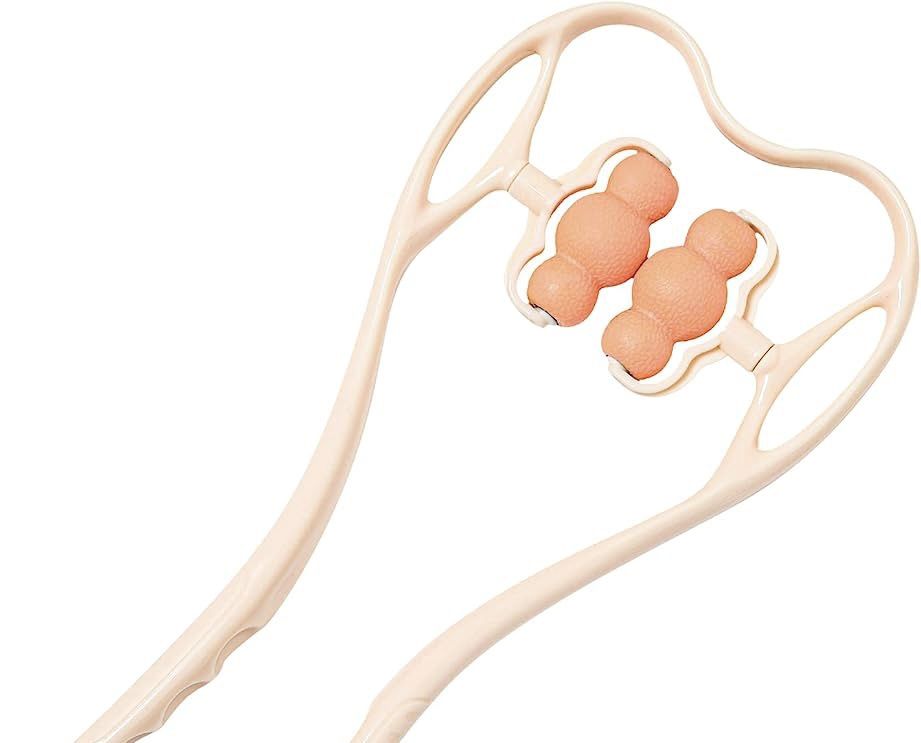 Neck Massager, Rolling and Pressure Point Massage for Pain Relief Deep Tissue Manual Shoulder Massage Tool