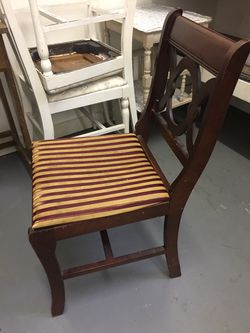 Antique Armless Chair