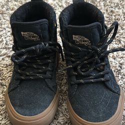 Kids vans off the wall - MTE - size 11.5