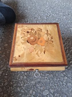 Antique music box