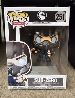 Mortal Kombat Sub-Zero Funko Pop #251