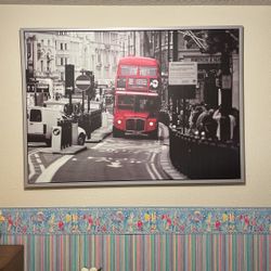 Very Large Wall Art For Londen Lovers 
