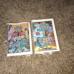 2 Batman Comic Books Mini