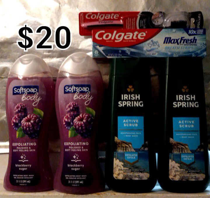 Irish Spring & Soap Soft Body Wash