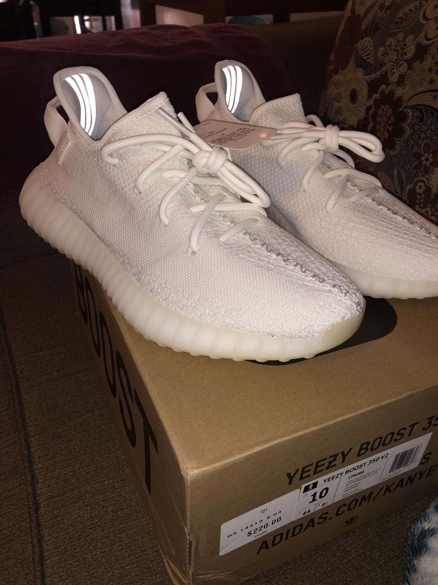 Adidas Yeezy Boost 350V2 Real Boost Cool Black - Yezshoes