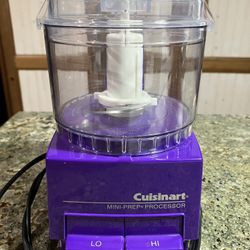 Cuisinart Purple Mini-Prep Food Processor