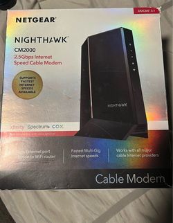Netgear Nighthawk CM2000 Cable Modem