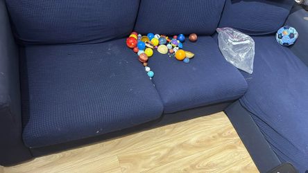 Blue finnala Ikea couch